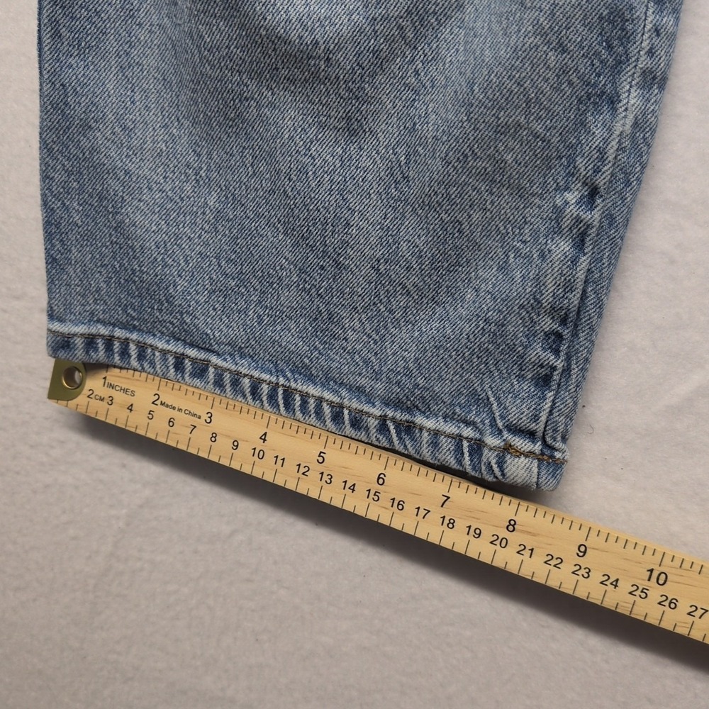 Lucky Brand Womens Size 2/26 Wide Leg‎ Crop High Rise Jeans Blue - Picture 7 of 10